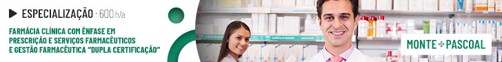 Publicidade: Farmácia Clínica com Ênfase em Prescrição e Serviços Farmacêuticos, e Gestão Farmacêutica "Dupla Certificação"